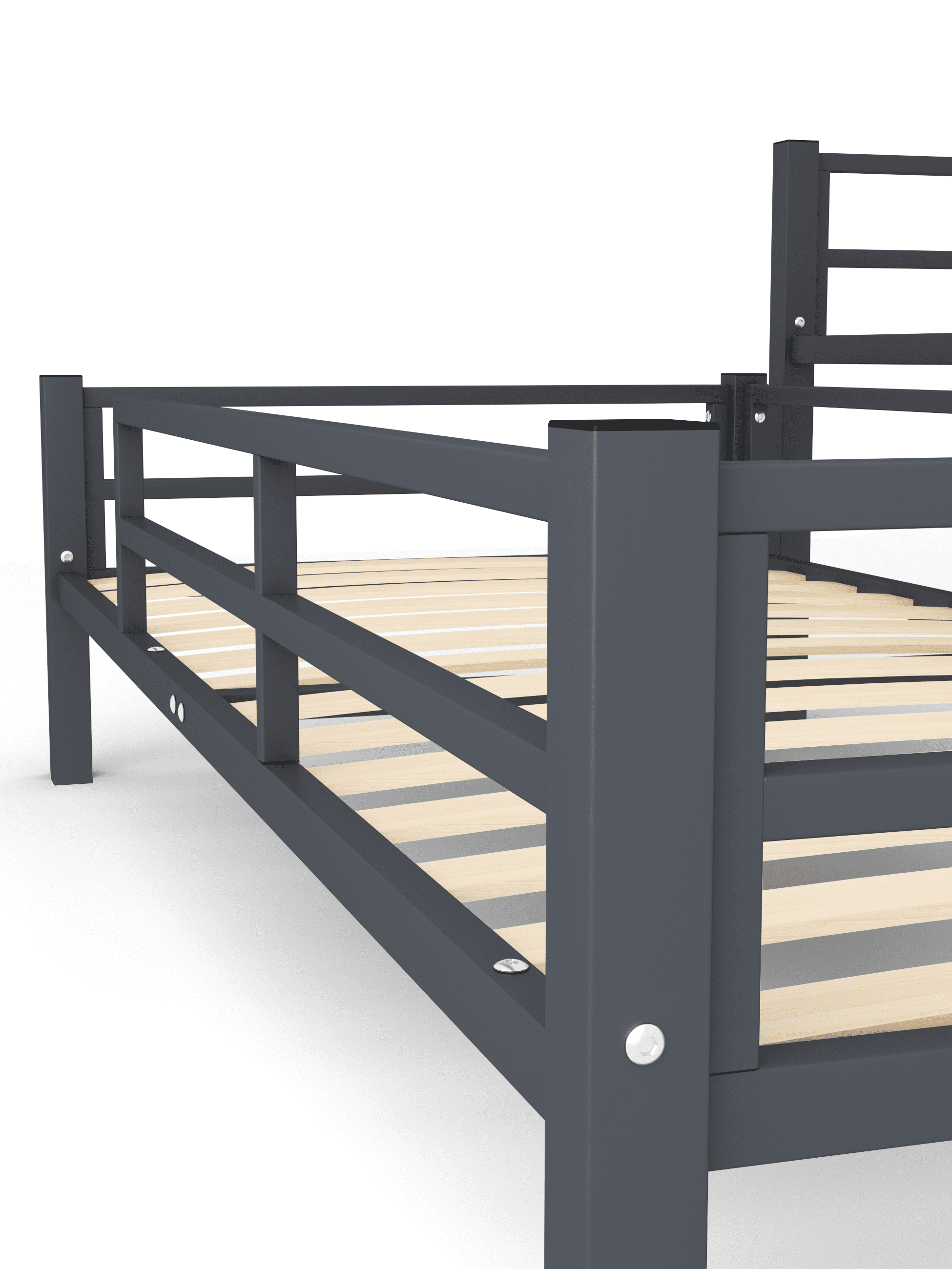 Кровать REDFORD (серый) - фото 6