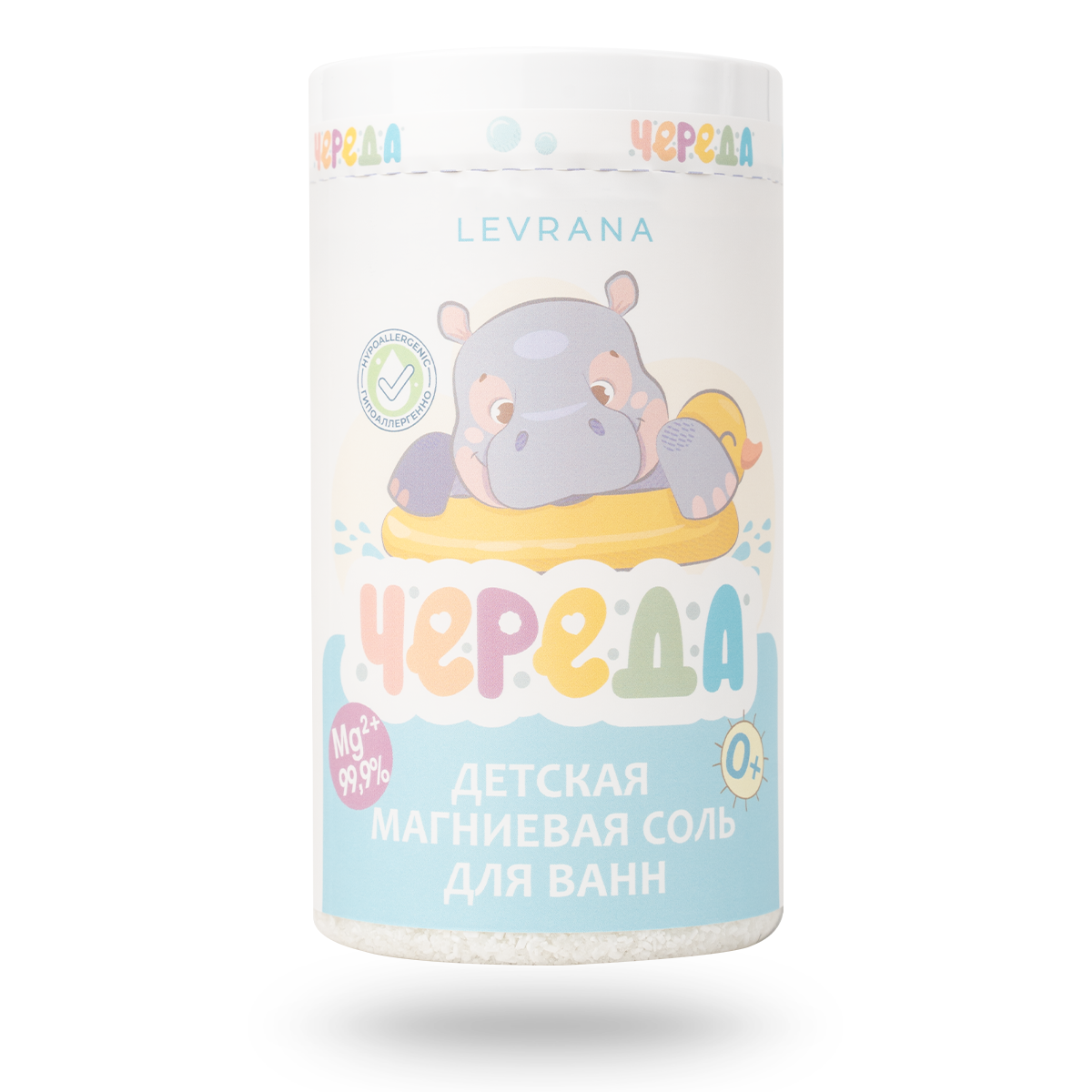 Соль для ванн levrana магниевая «Череда» 800 г 0+ - фото 1