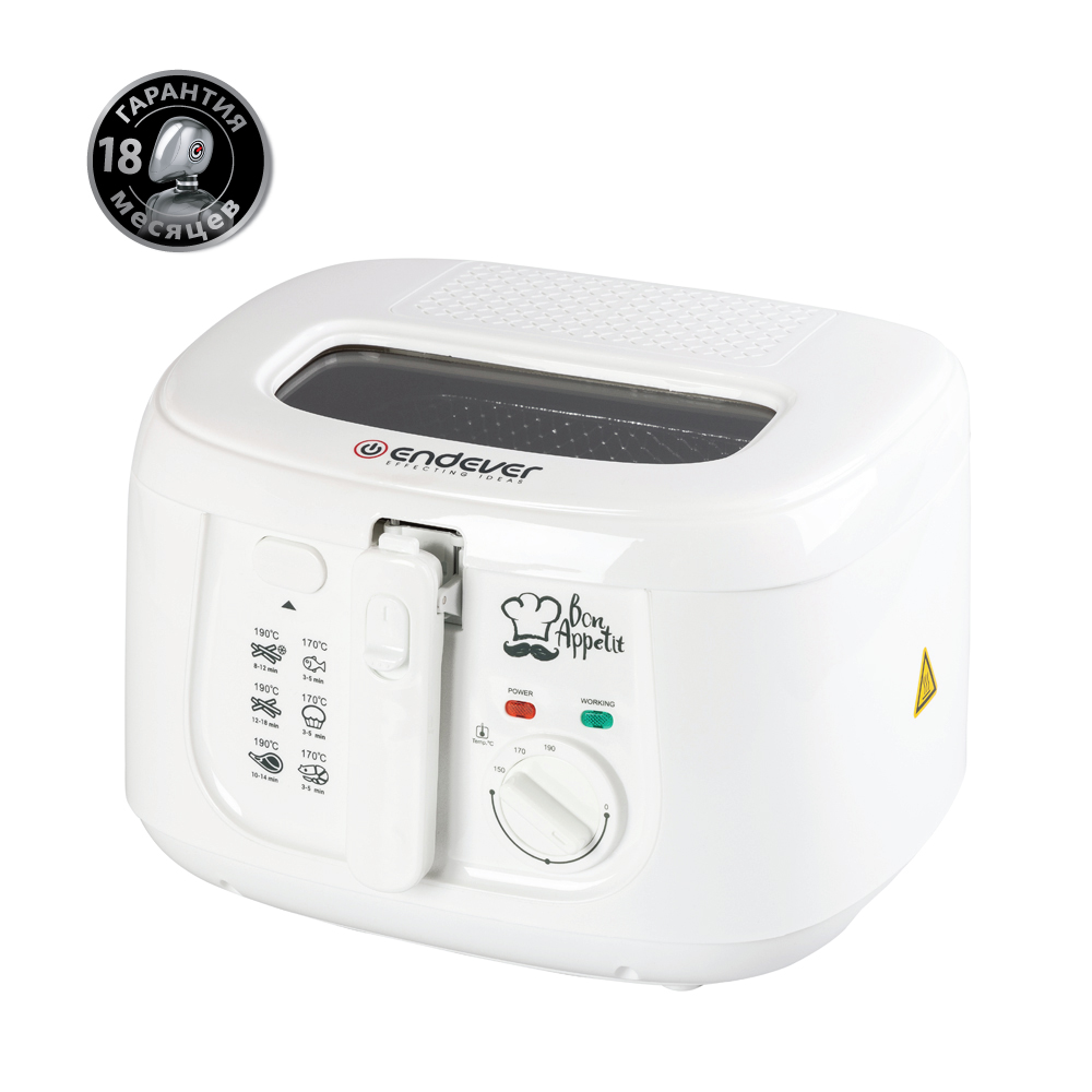 Электрическая фритюрница ENDEVER Skyline FR-111 - фото 7