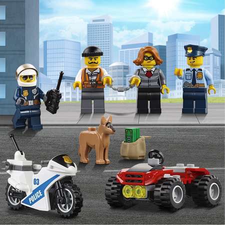 Конструктор LEGO City Police Командный центр блочный