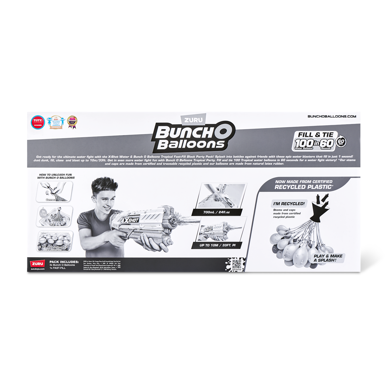 Бластер водный Zuru XSHOT  Water and Bunch O Balloons - фото 14