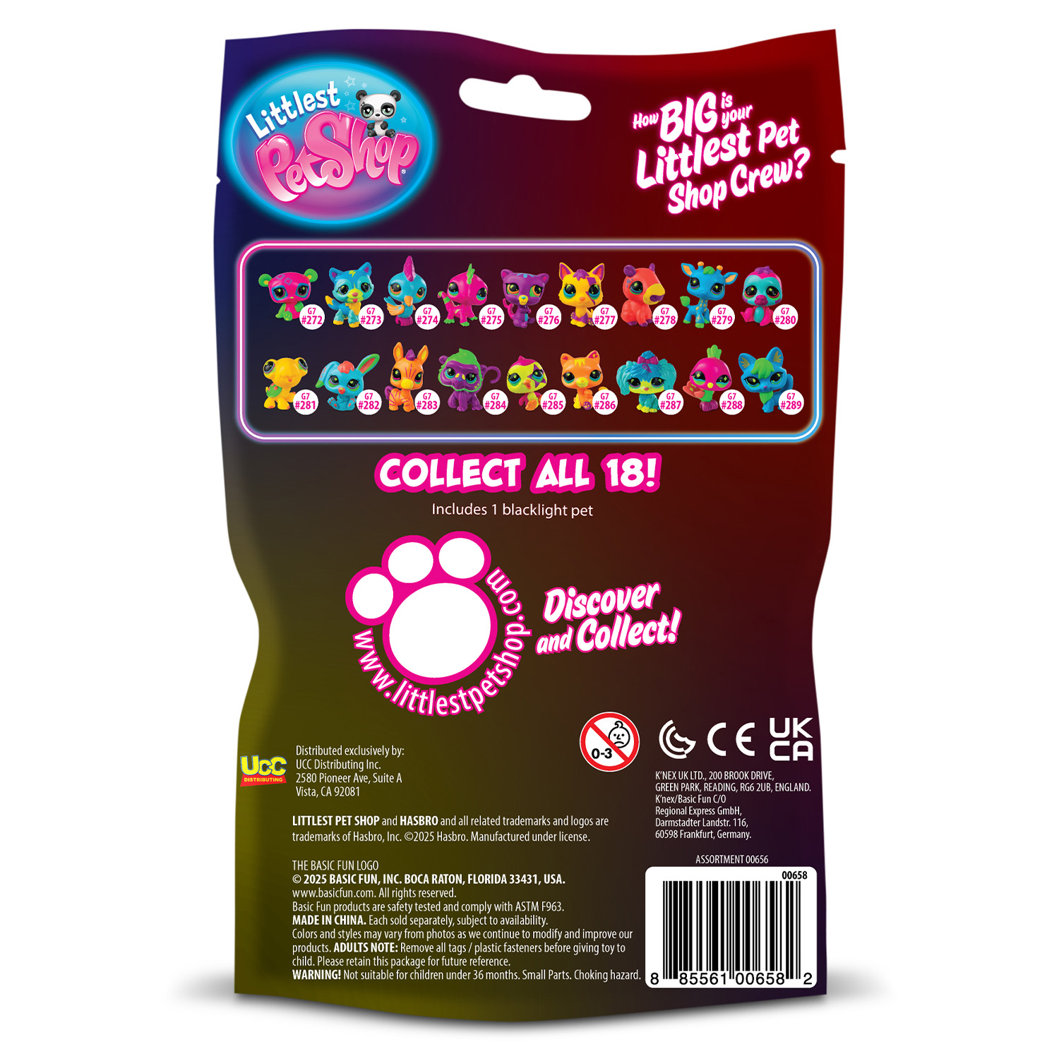 Игровой набор Littlest Pet Shop Неон - фото 3