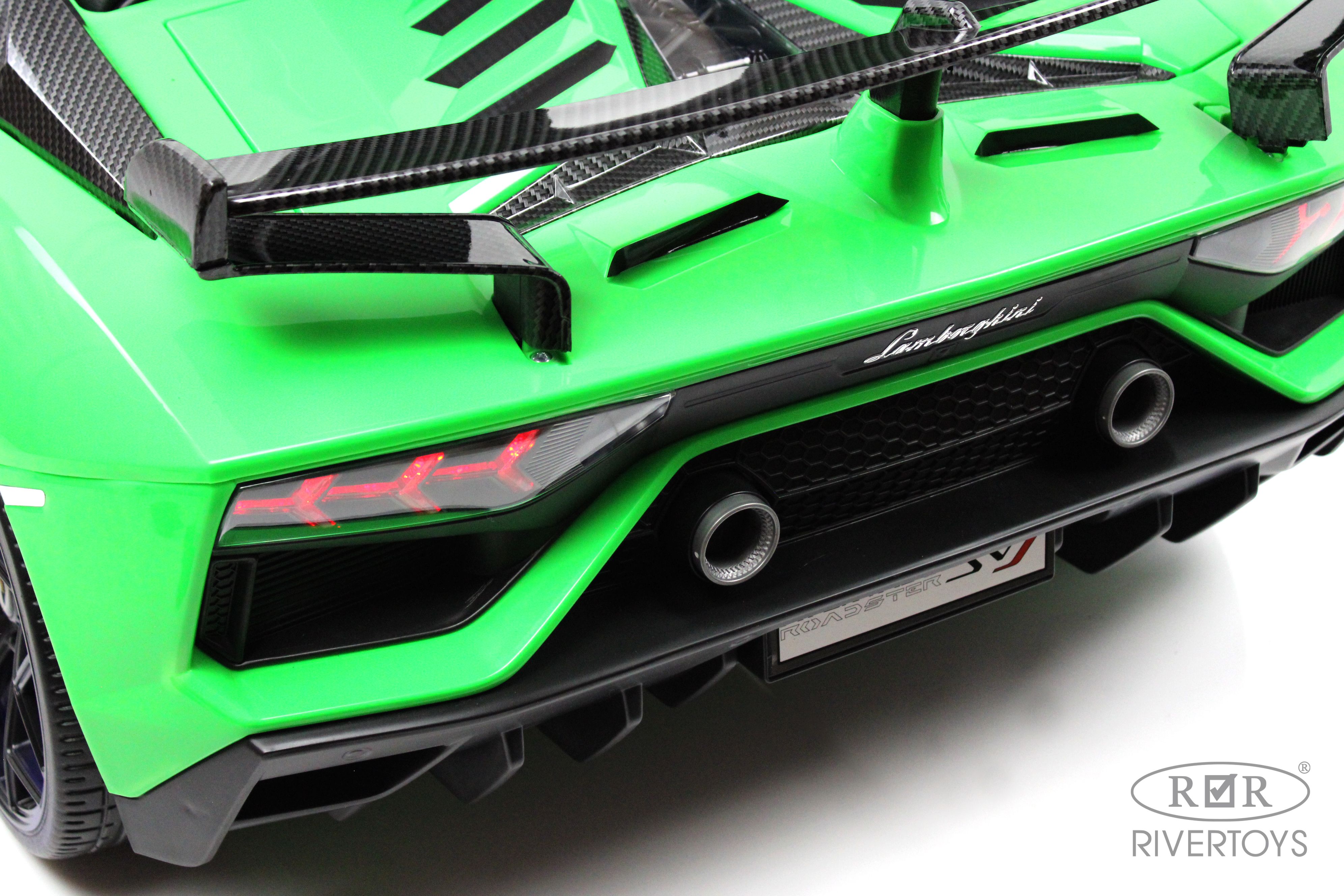 Электромобиль RIVERTOYS A111MP-GREEN С пультом ДУ - фото 9