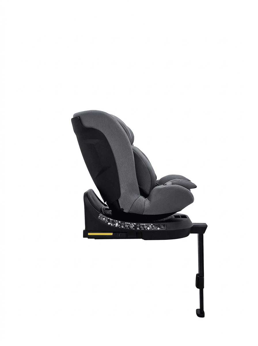 Автокресло agex Grow i-Fix Isofix 0+/1/2/3 (0-36 кг) серый - фото 9