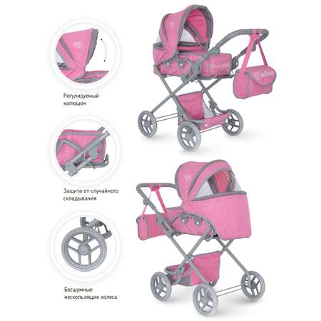 Коляска-трансформер для кукол Buggy Boom