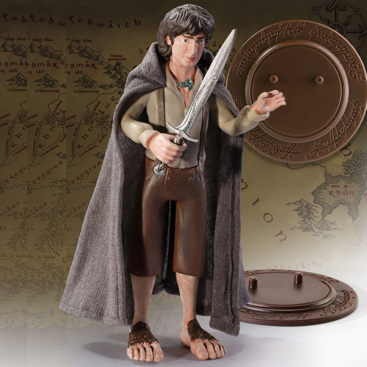 Фигурка The Lord of the Rings Bendyfig Фродо - гибкая - фото 5