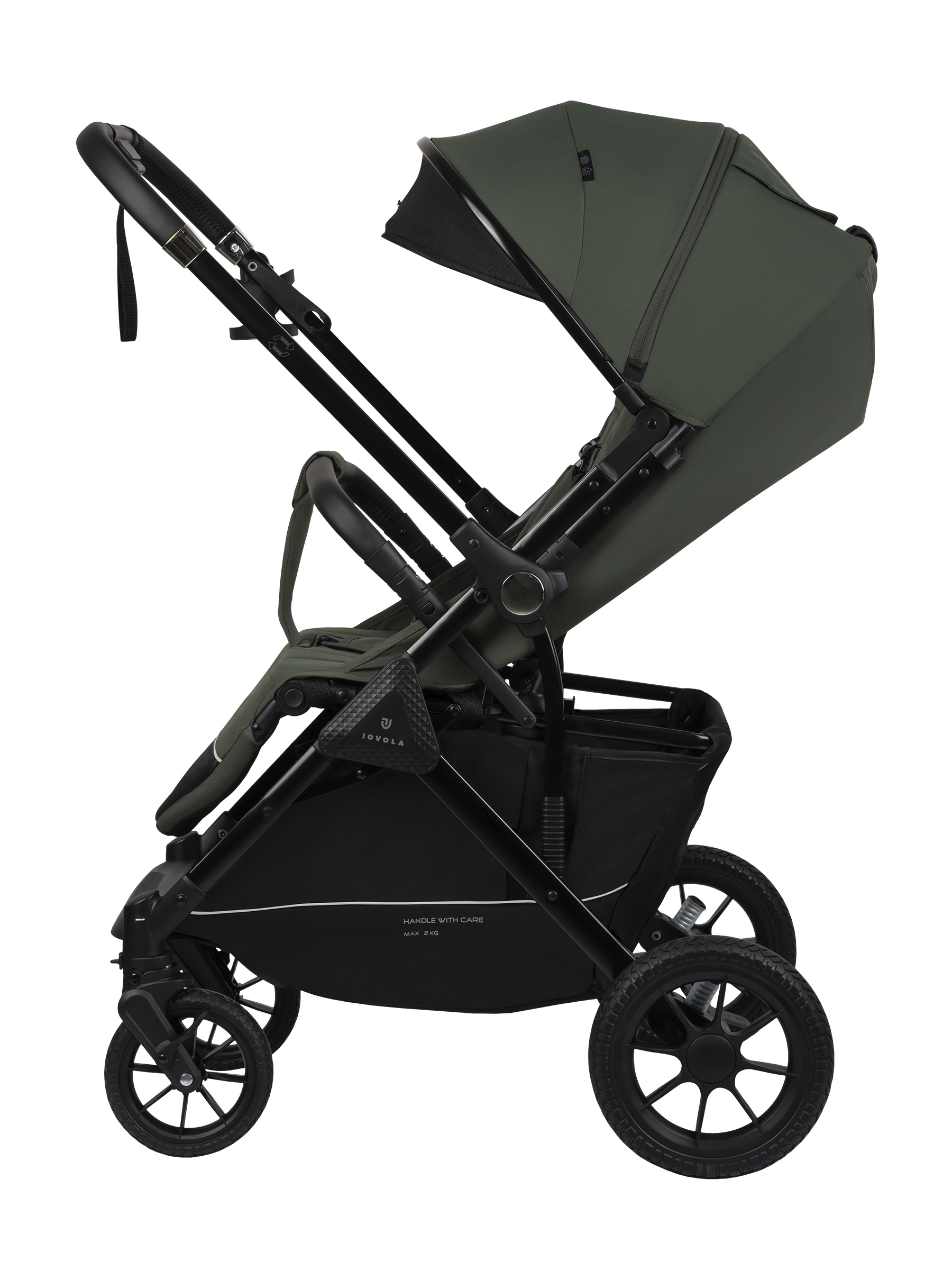 Коляска прогулочная JOVOLA Magma Plus зеленый - фото 22