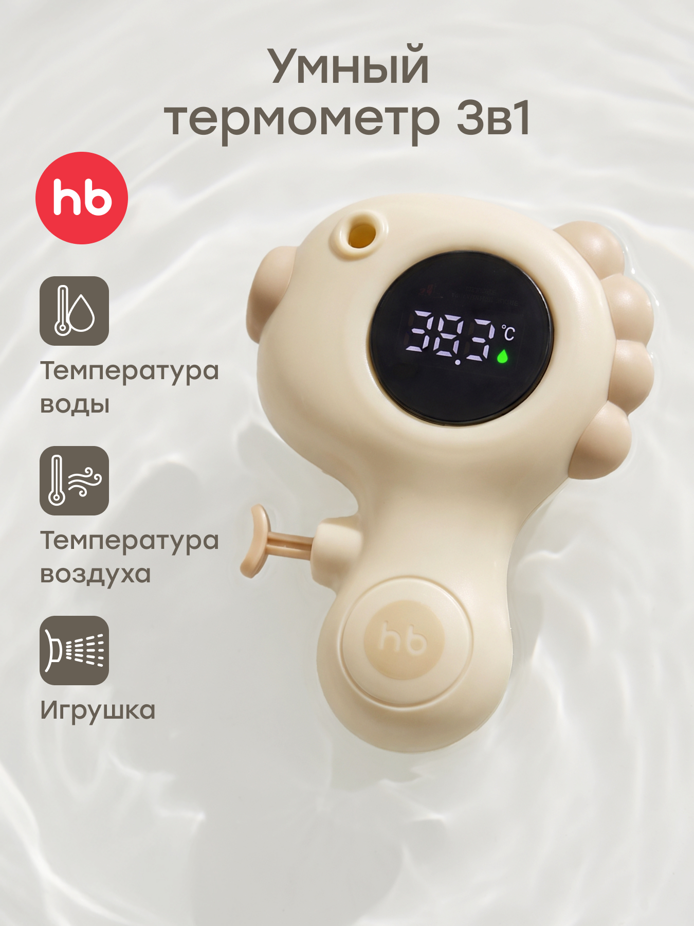 Термометр электронный Happy Baby - фото 1