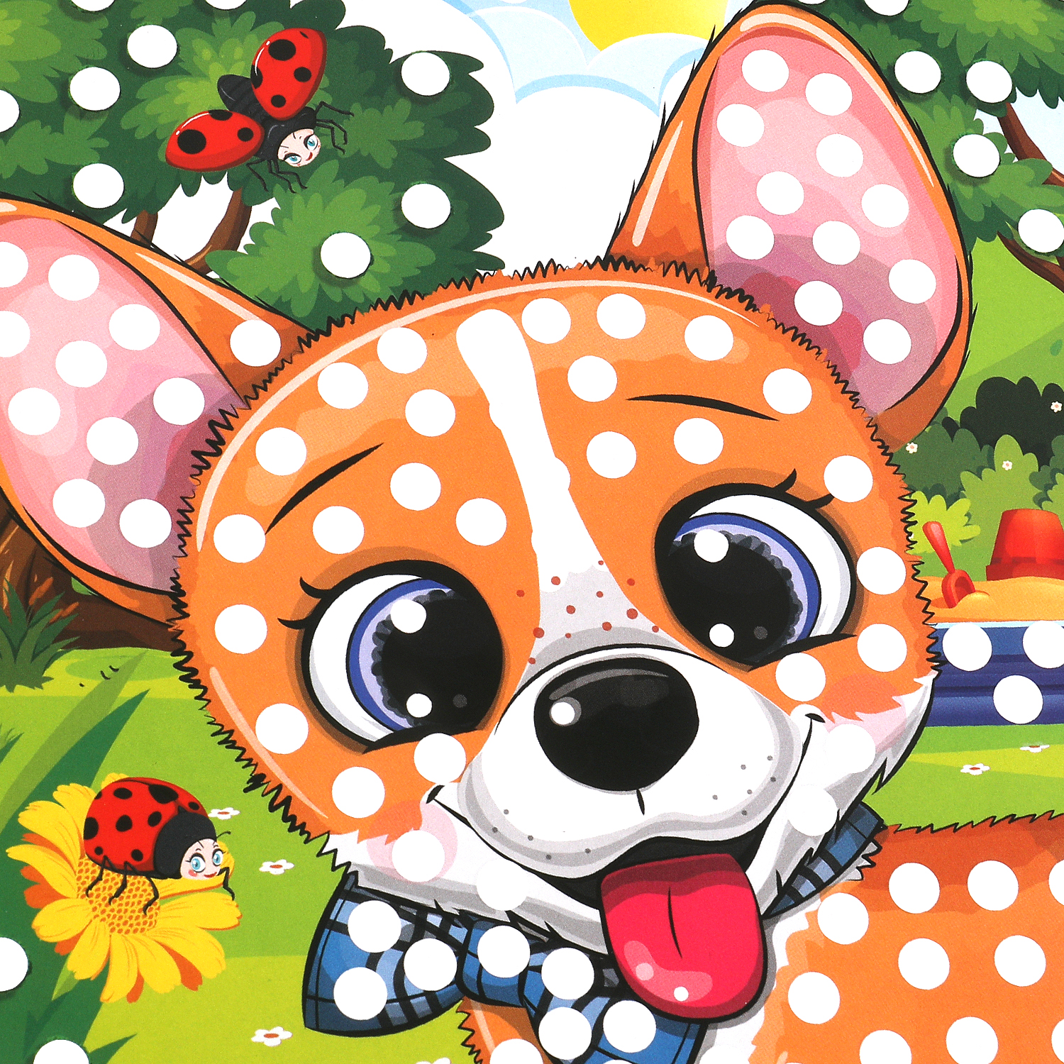 Набор для творчества Multiart Корги аппликация - фото 5