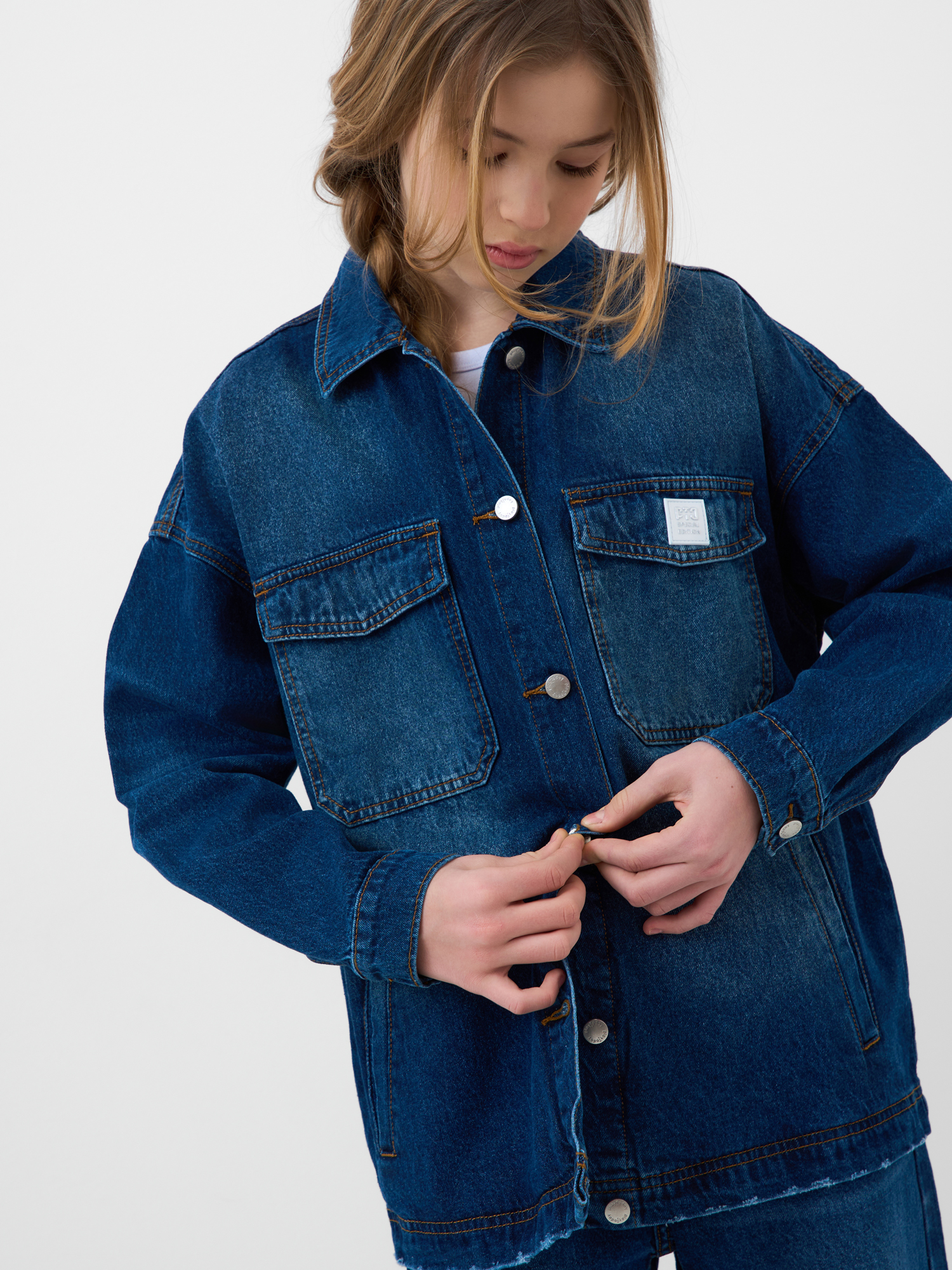 Куртка джинсовая PlayToday 12621123 - фото 6