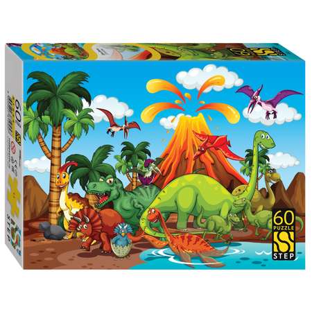 Пазл Step Puzzle Динозавры классический в ассортименте