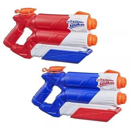 Бластер водный Nerf Super soaker twin tide 2шт