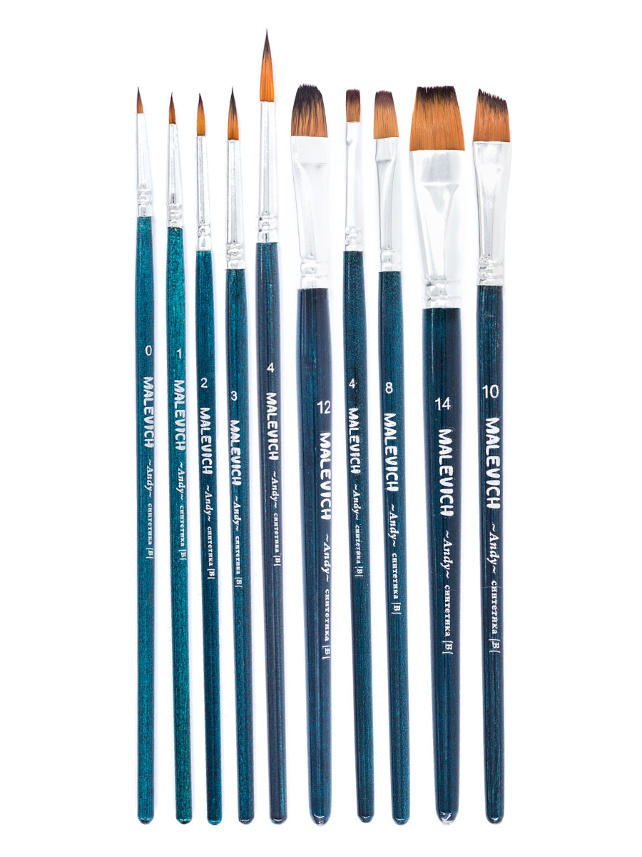 Кисть Малевичъ 10 шт. - фото 5