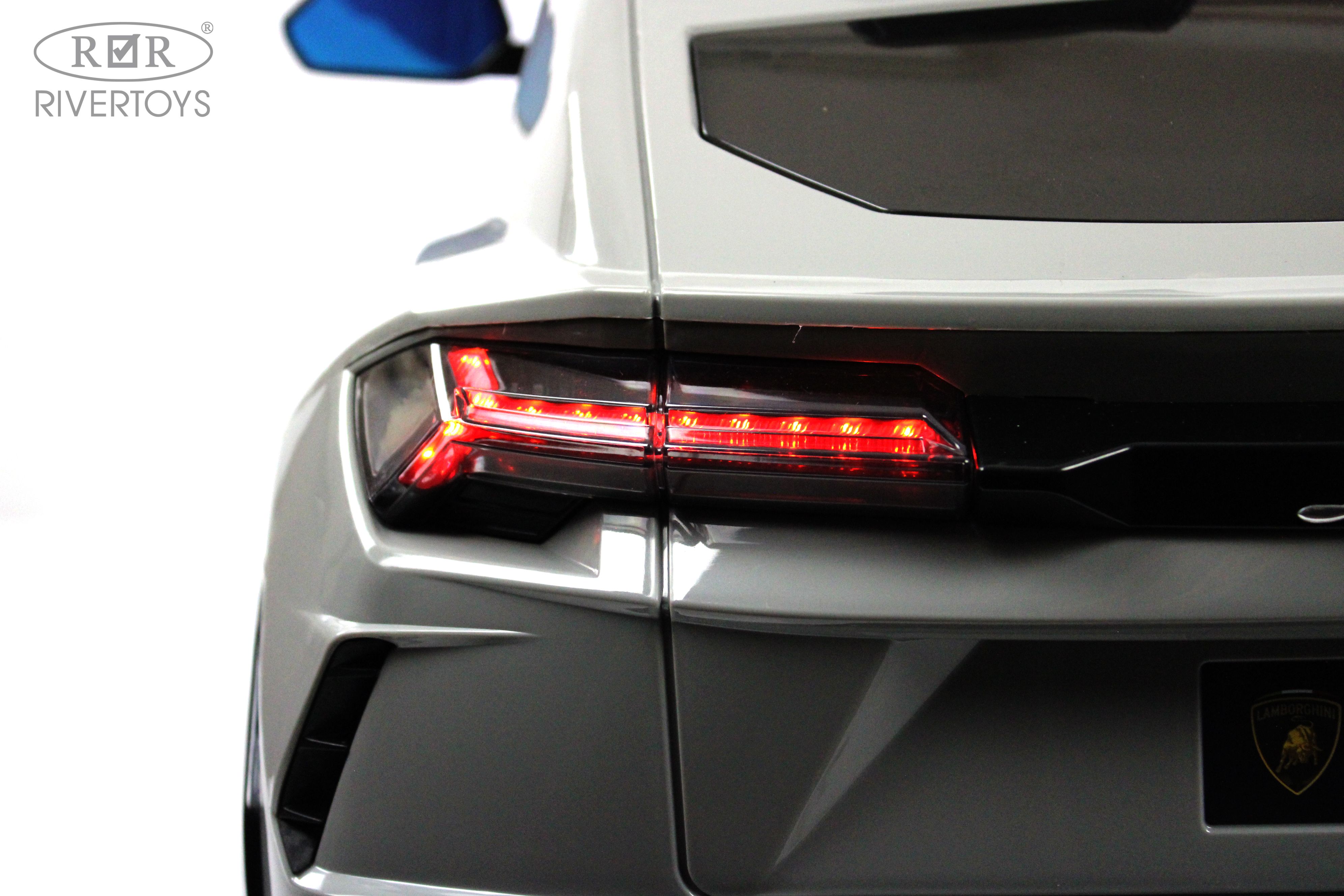 Электромобиль RIVERTOYS E777EE-GRAY С пультом ДУ - фото 7