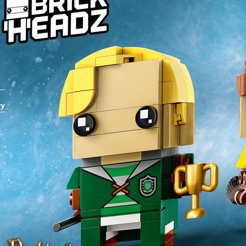 Конструктор LEGO BrickHeadz Малфой и Седрик Диггори 40617 254 дет. - фото 1