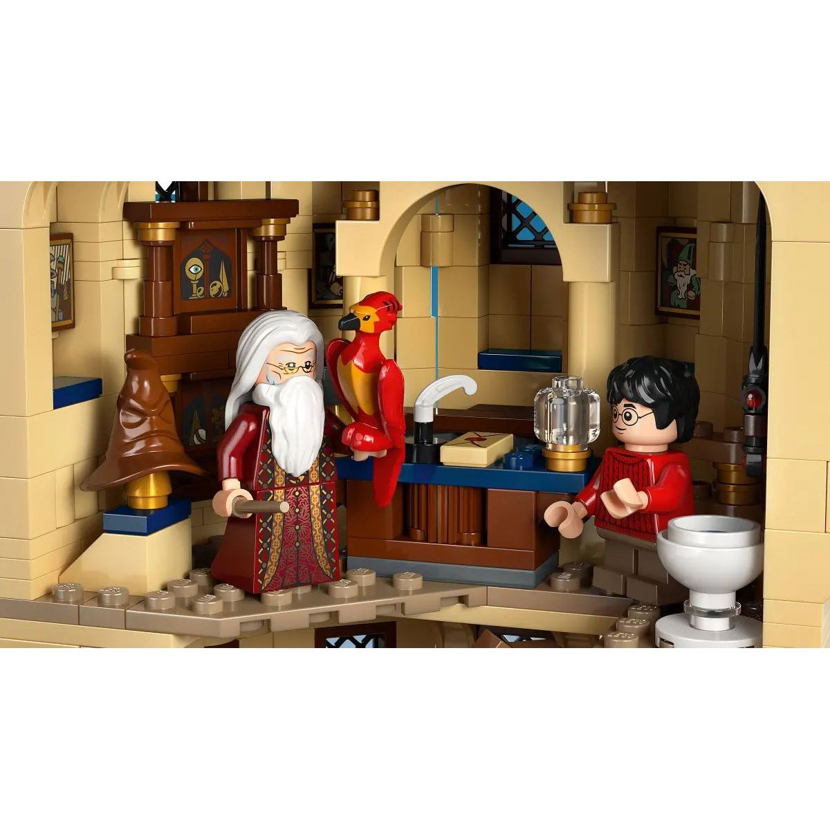 Конструктор LEGO Harry Potter Замок Хогвартс главная башня блочный - фото 7