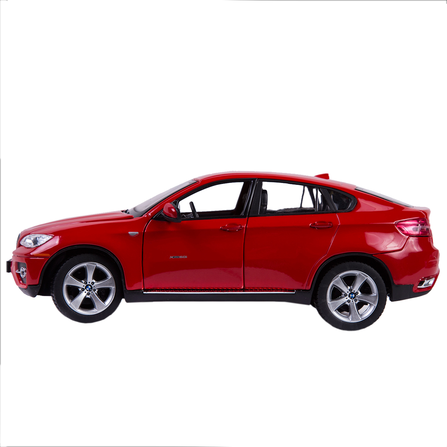 Автомобиль Rastar BMW X6 1:24 красный 41500 - фото 4