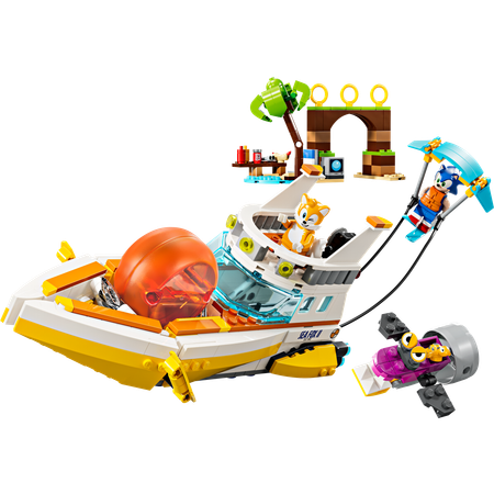 Конструктор LEGO Sonic the Hedgehog Лодка приключений Тейлза блочный