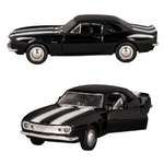 Автомобиль KINSMART Chevrolet Camaro Z/28 1967 1:3 черная 1:36