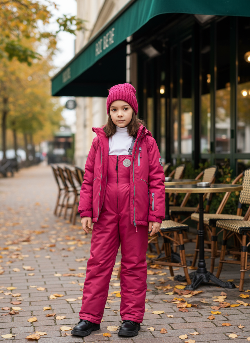 Полукомбинезон Arctic kids 60-013 малина - фото 2