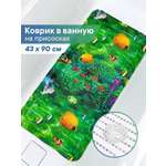 Коврик для ванной VILINA рыбки 43 x 90 см