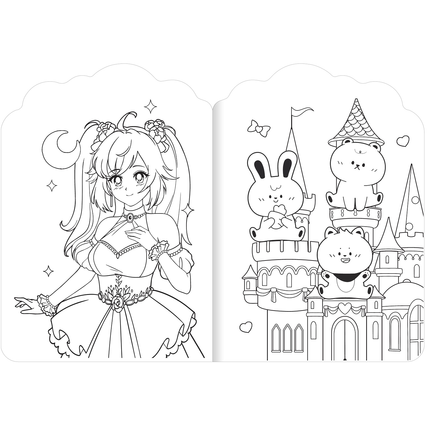 Книга ND PLAY Суперраскраска с любимыми героями Аниме - фото 2