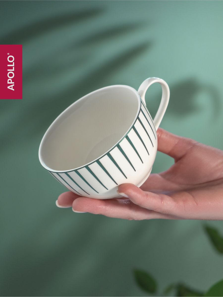 Чайная пара APOLLO 245 мл, зеленый - фото 3