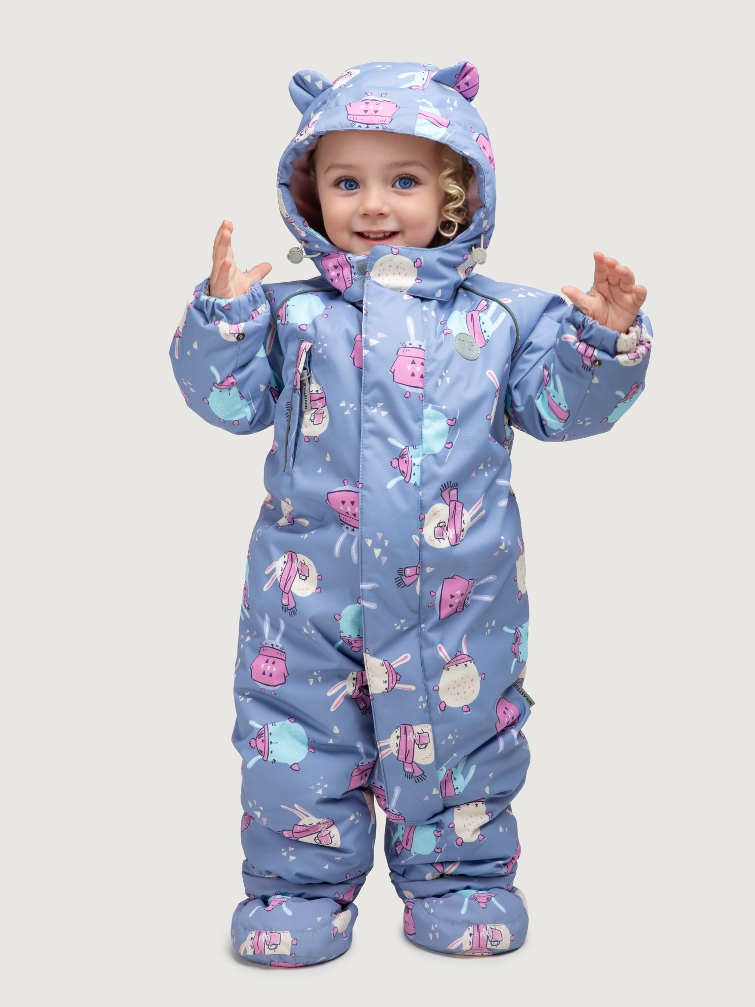 Комбинезон NIKASTYLE 8з0125 лаванда - фото 1