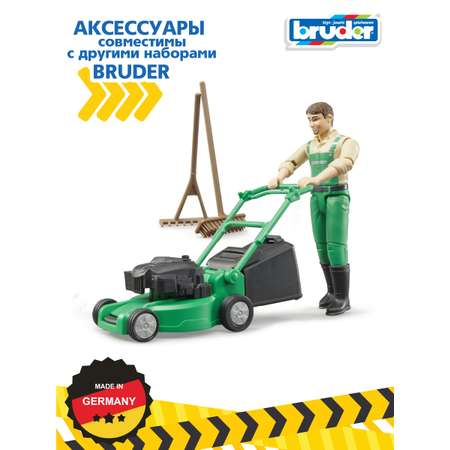 Фигурка Bruder Газонокосильщик