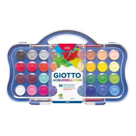 Краски акварель GIOTTO 6 цв.