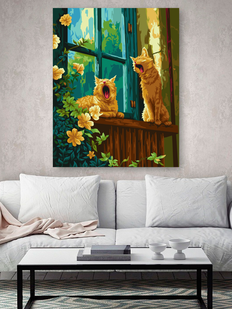 Картина по номерам Hobby Paint Сонное утро в ассортименте - фото 3