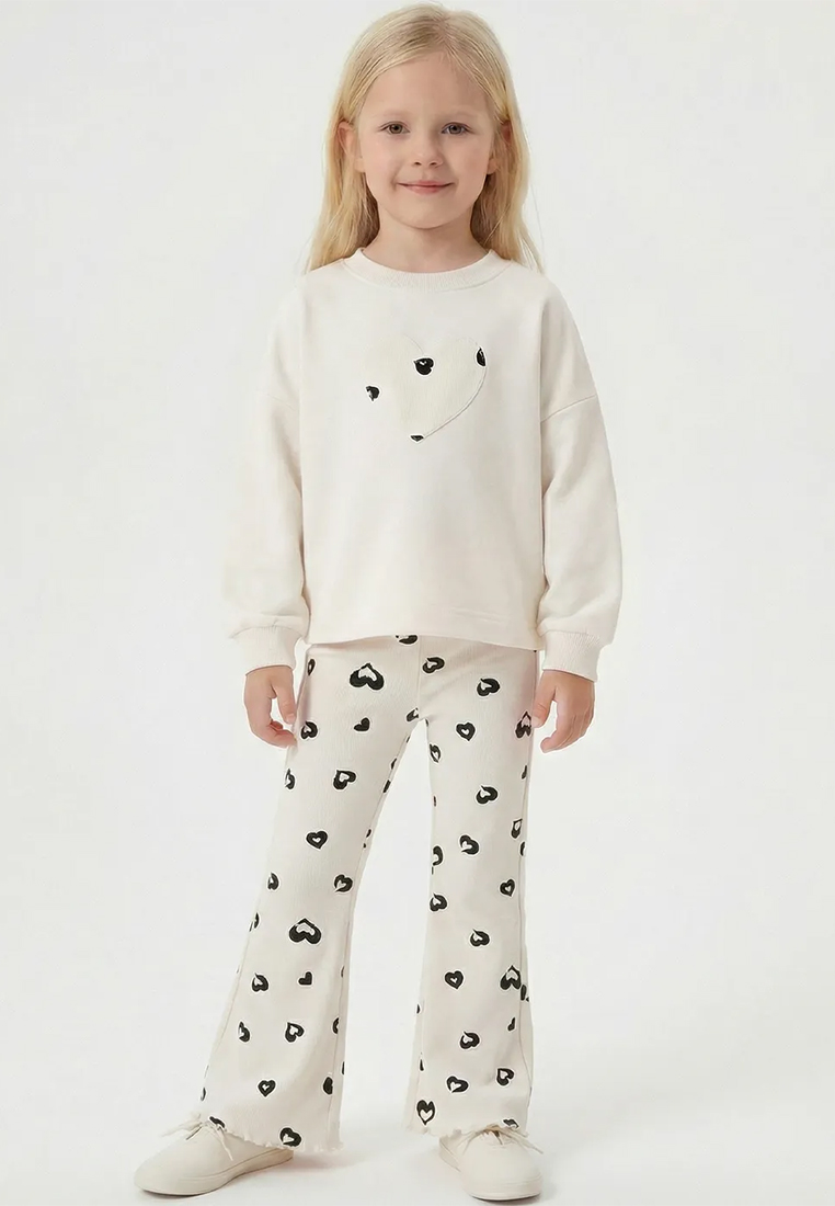 Изображение товара YOULALA: комплект 116 для девочки, джемпер и брюки, хлопок