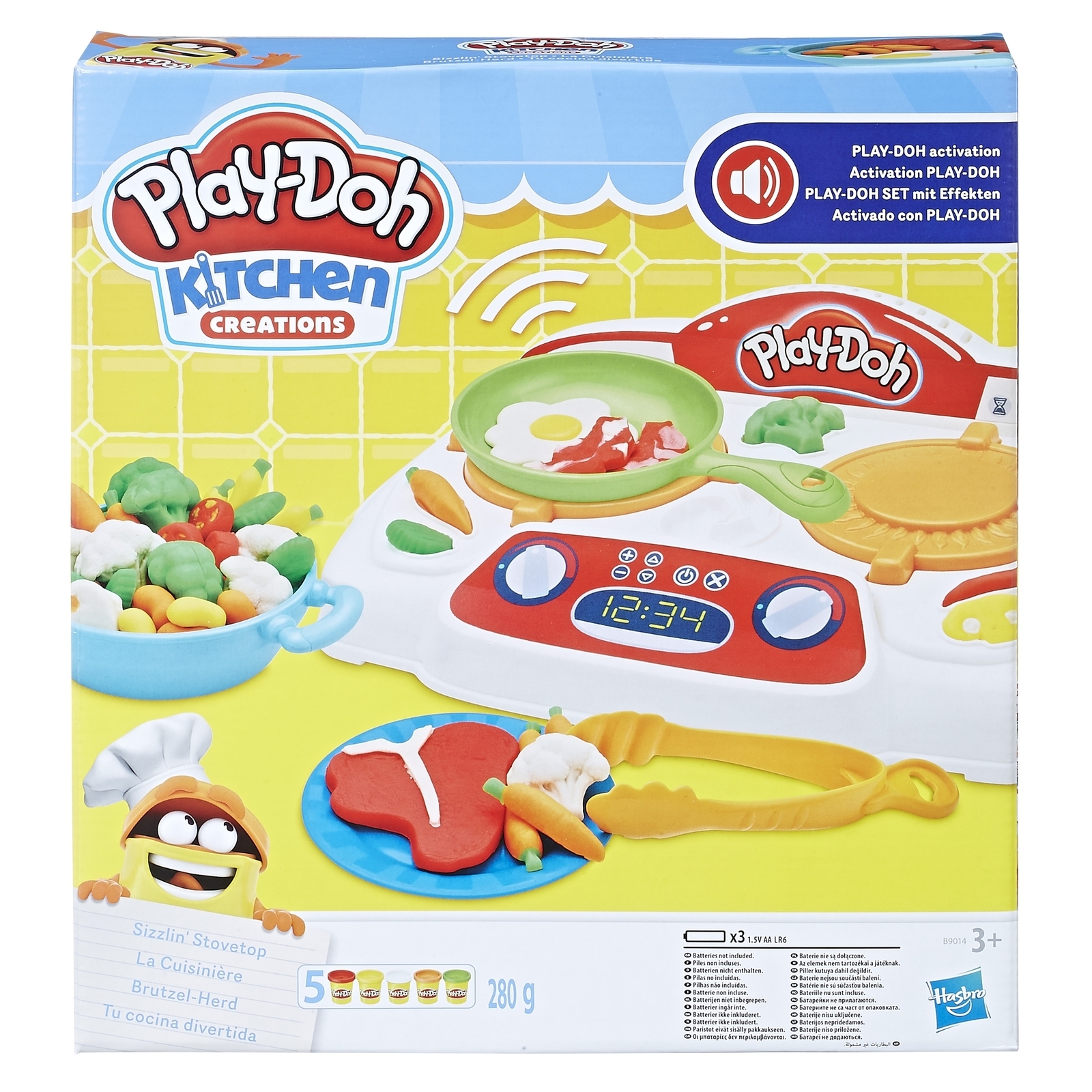 Пластилин Play-Doh Кухонная плита - фото 1