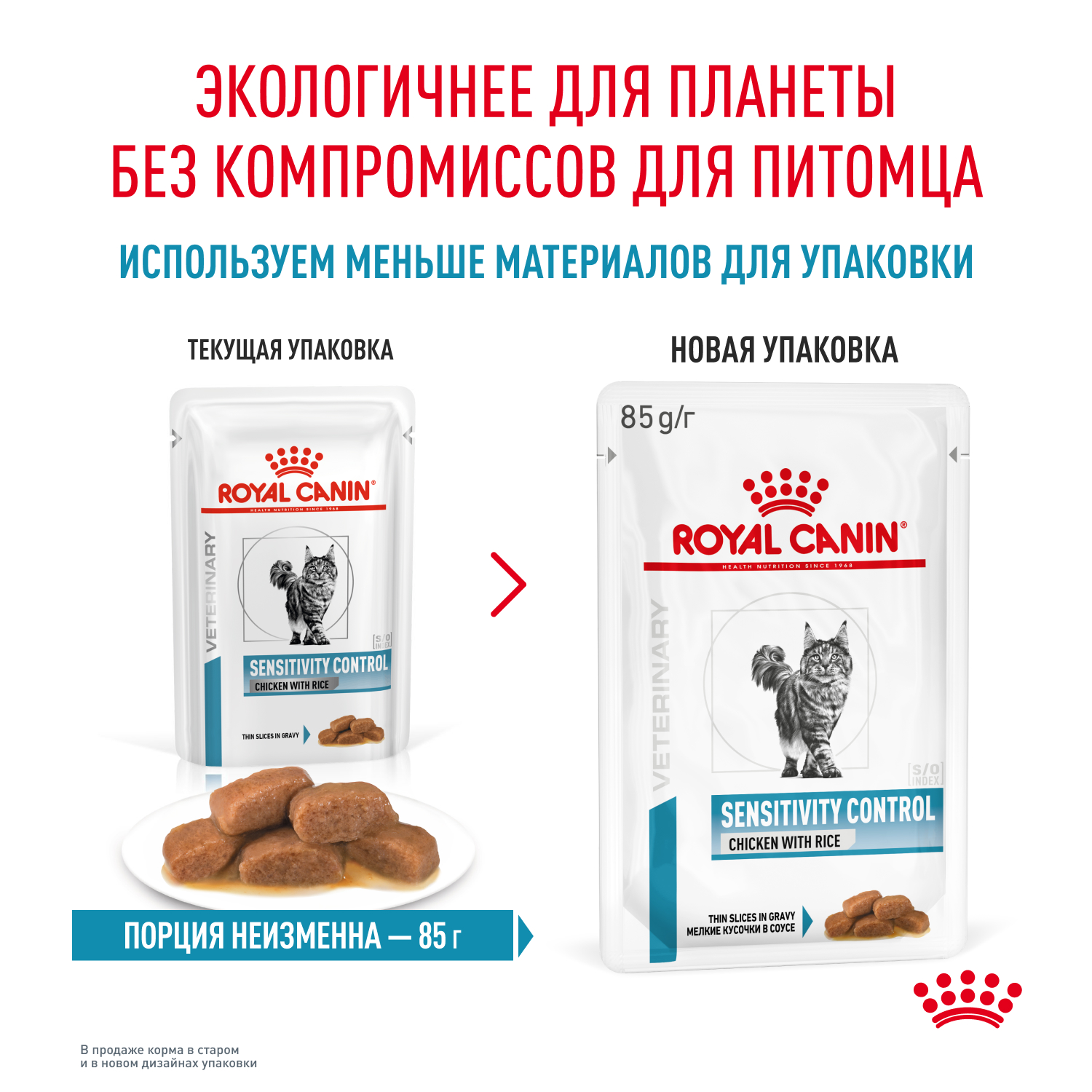 Корм для кошек ROYAL CANIN Сенситивити Контр 85г - фото 8