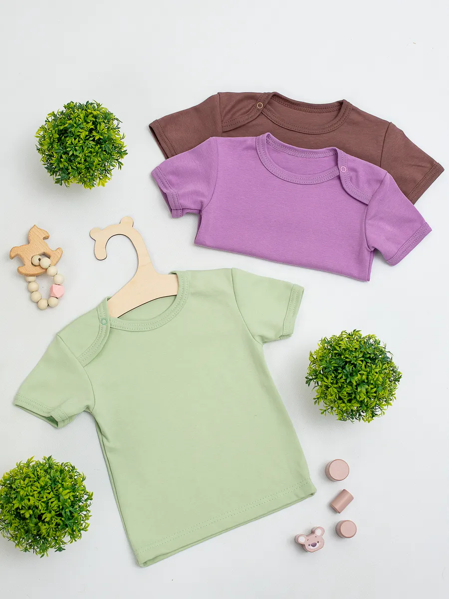 Футболка 3 шт IVANOVO KIDS Ф-013-3 - фото 3