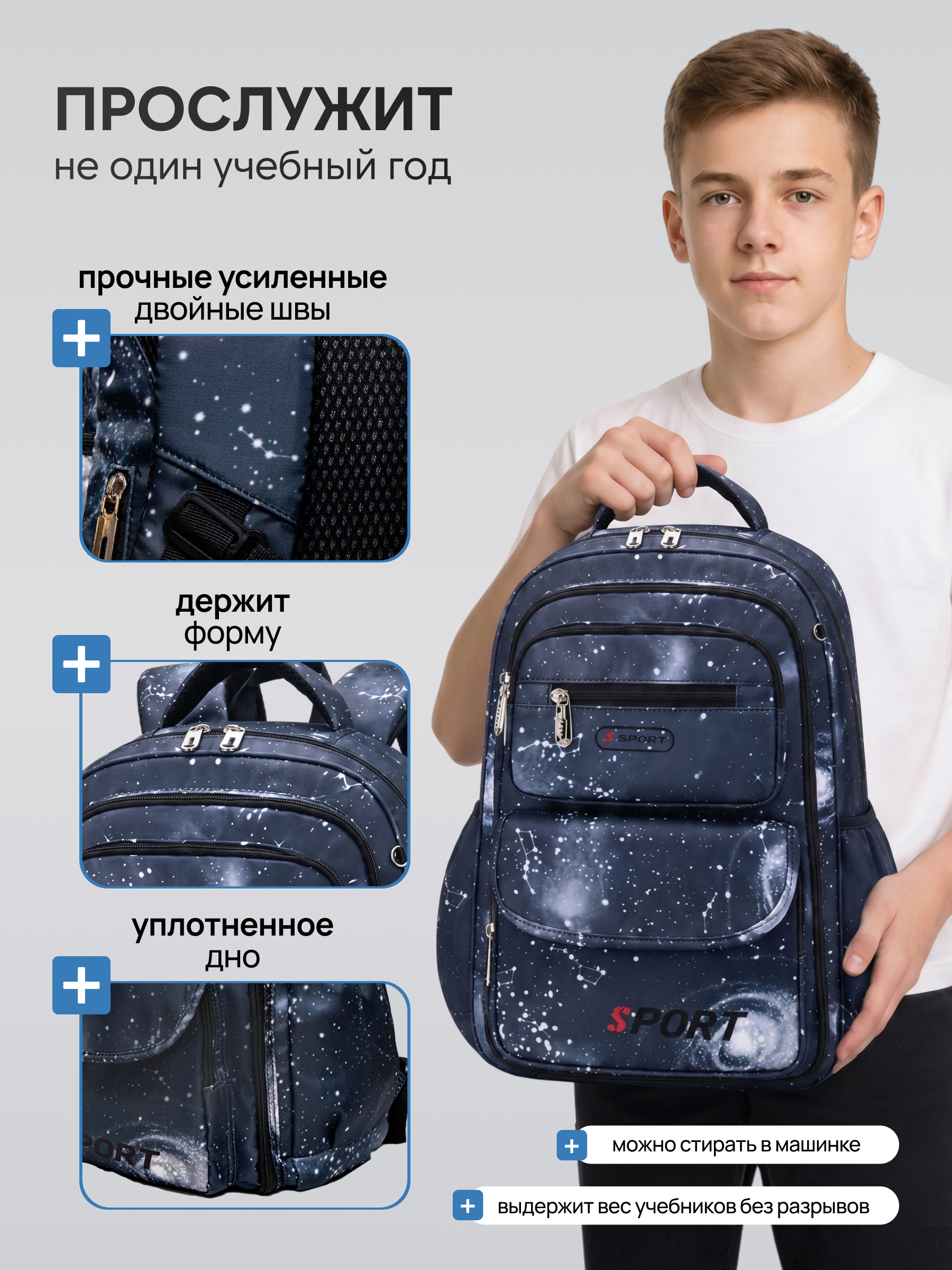Рюкзак LUXMAN для детей универсальный - фото 4