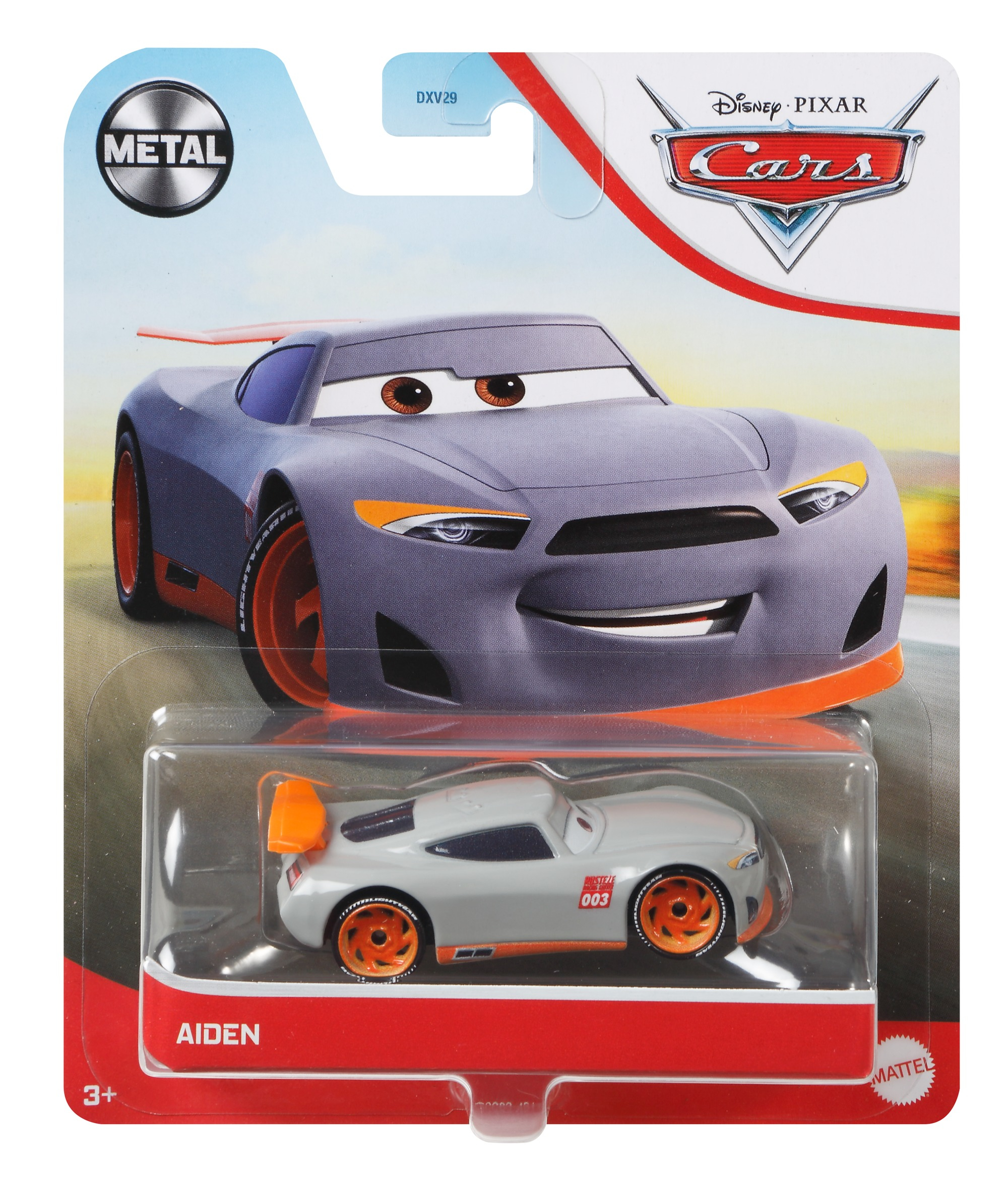 Автомобиль Cars Айден 1:64 DXV29/GCC83 - фото 3
