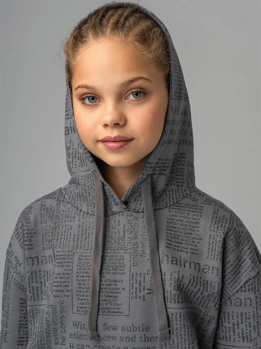 Худи BONITO KIDS SS6073графитовый - фото 6