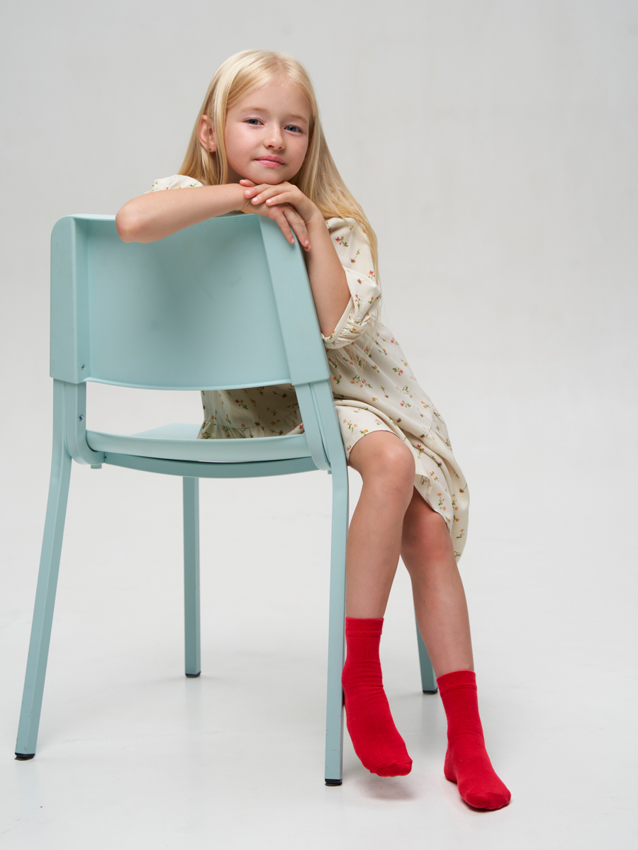 Носки 3 пары Babushka D3красный - фото 8