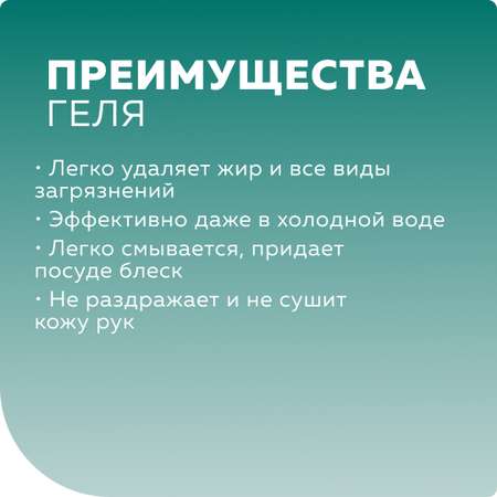 Гель для мытья посуды Was WgА500