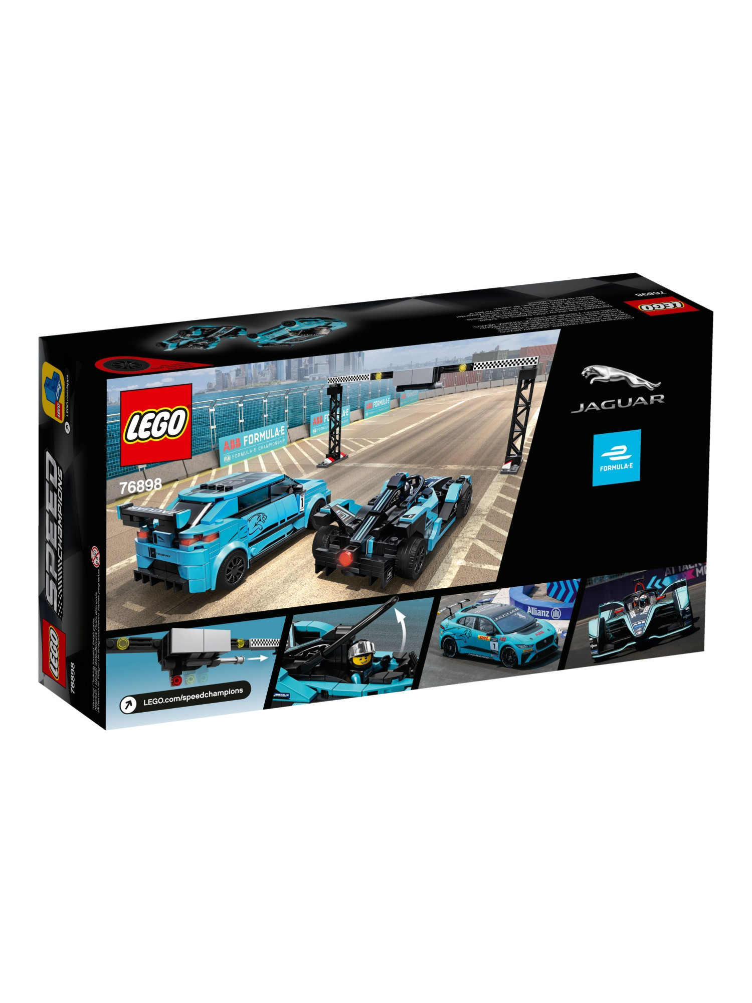 Конструктор LEGO Speed Champions Formula E Panasonic Jaguar 565 дет. - фото 2