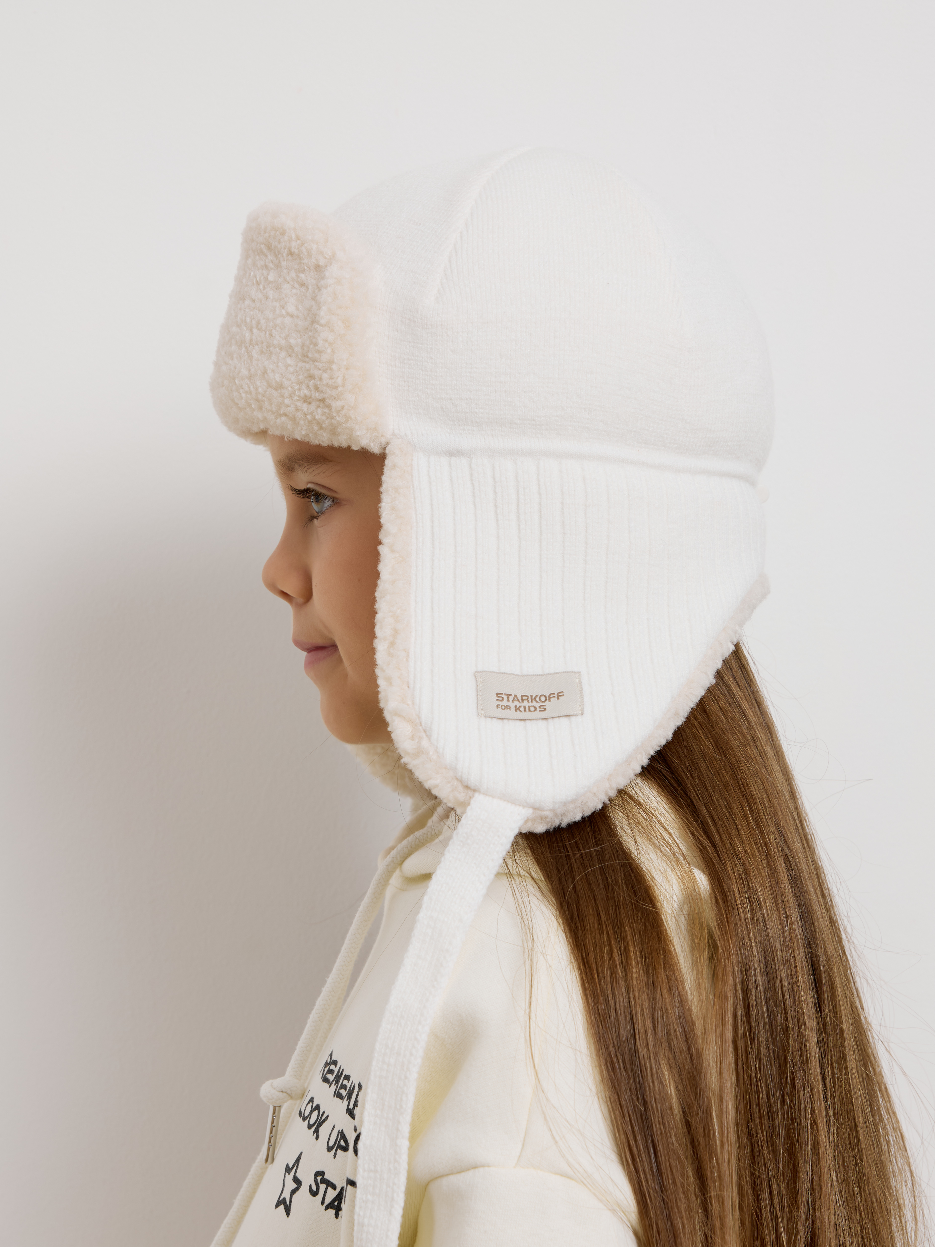 Шапка-ушанка Starkoff Kids Д500915 - фото 17
