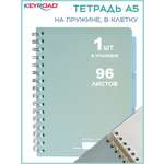 Общая тетрадь KEYROAD клетка 96 лист.