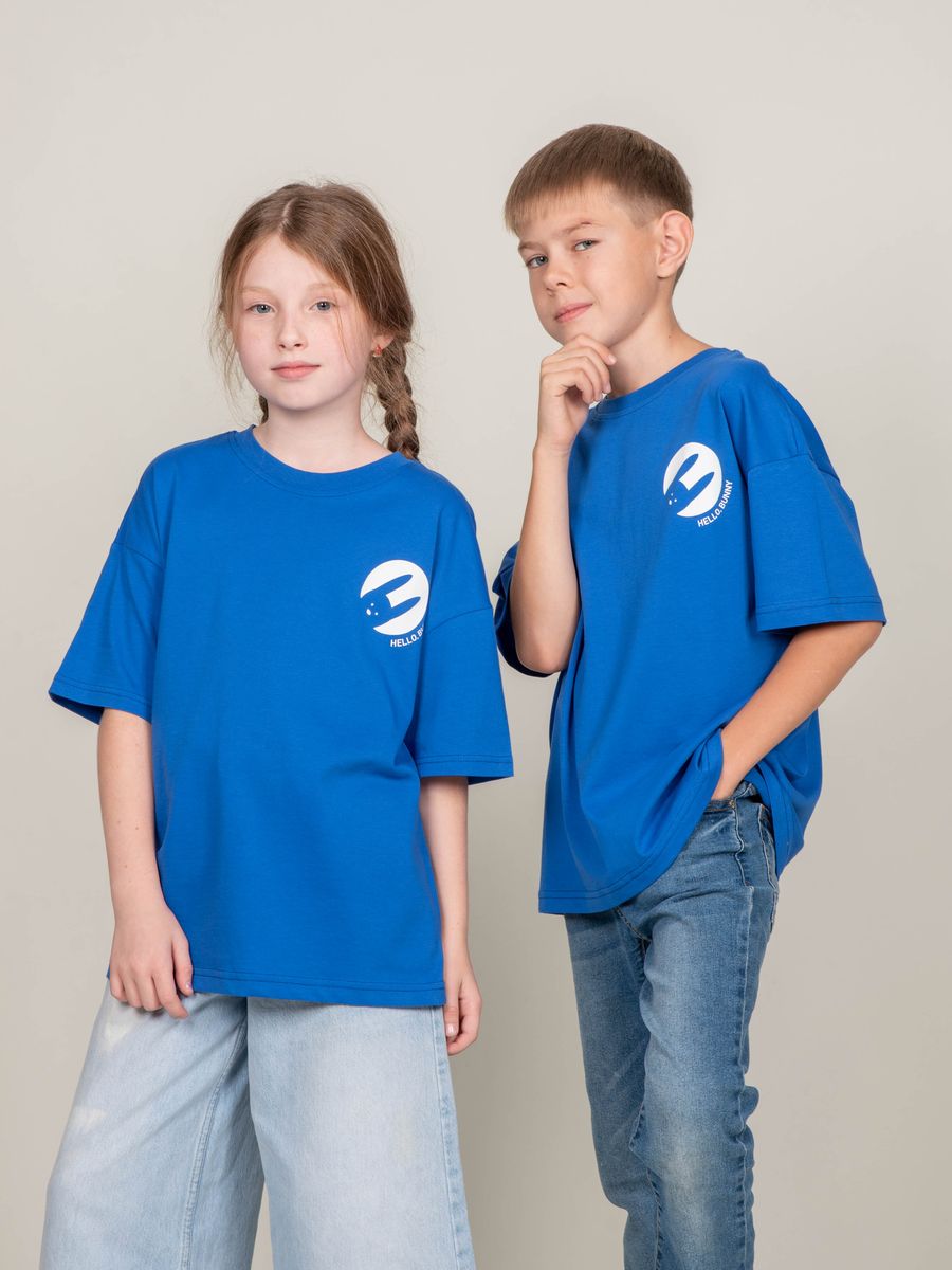 Футболка Lets Go 51371_синий - фото 2