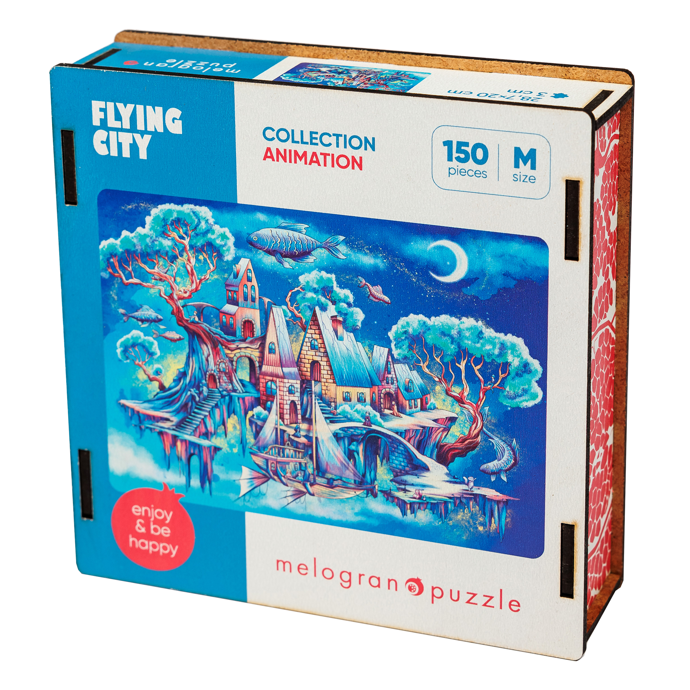 Пазл 1TOY Летающий город деревянный - фото 11