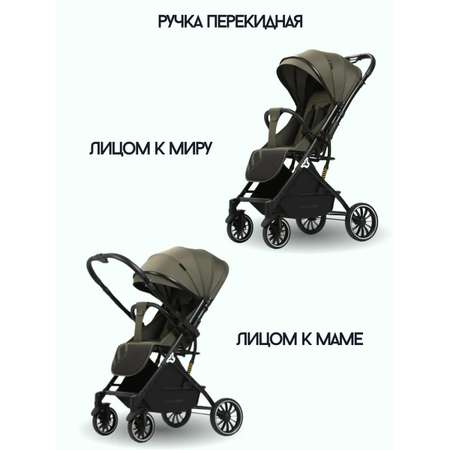 Коляска прогулочная Ining baby K313-2A Pro Green
