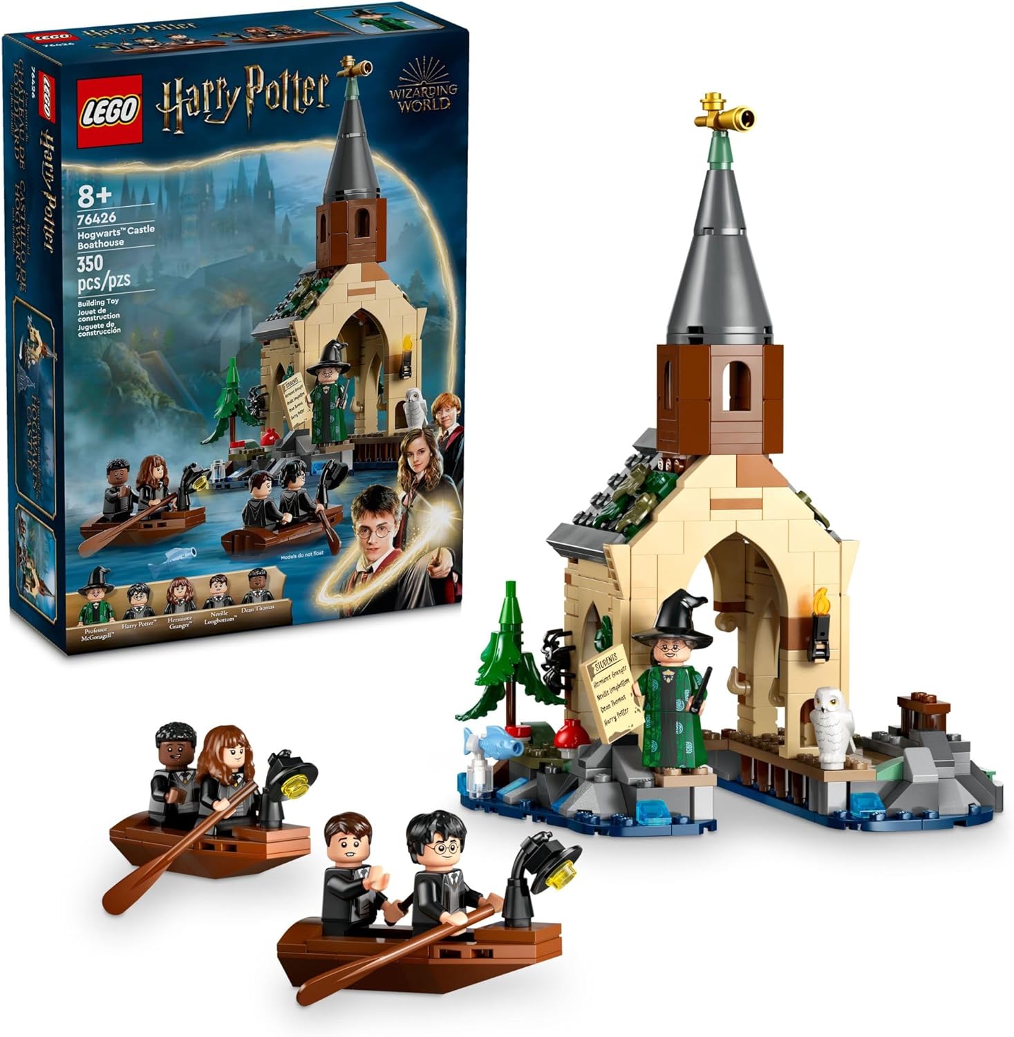 Конструктор LEGO Harry Potter Эллинг в замке Хогвартс блочный - фото 1