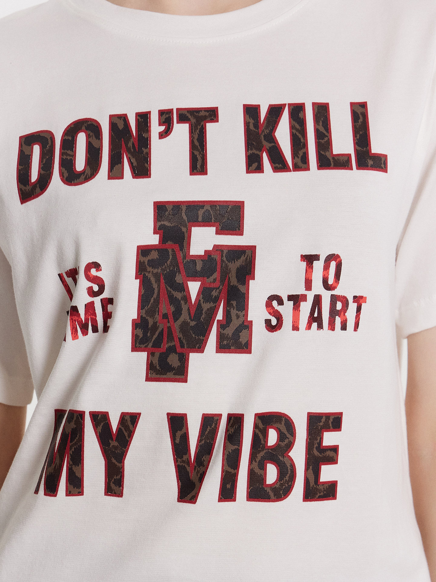 Пижама Mark Formelle (Марк Формэль) 592536/белый +шоколадный леопард - фото 6