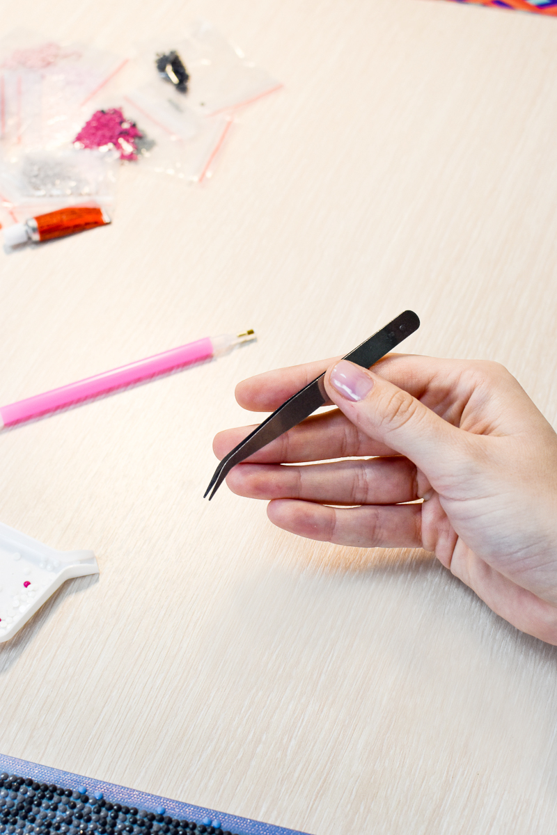 Алмазная мозаика Феникс + Кот и девочка - фото 11