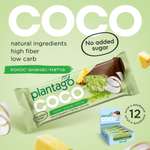 Кокосовый батончик Plantago матча и ананас